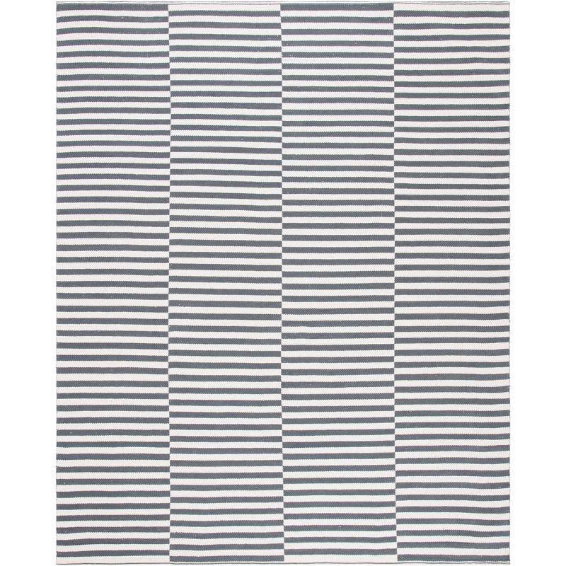 Montauk MTK715 Hand Woven Indoor Area Rug - Ivory/Grey - 7'x9' - Safavieh