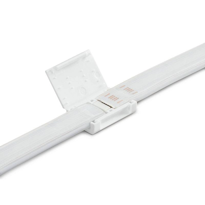 Philips Hue White and Color Ambiance Bluetooth Enabled Lightstrip Base Kit: LED, Indoor, Multicolored, Electric, 80" Length
