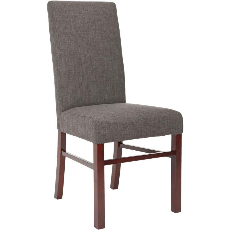 Classic 20" H Side Chair (Set of 2) - HUD8205 - Charcoal - Safavieh Couture