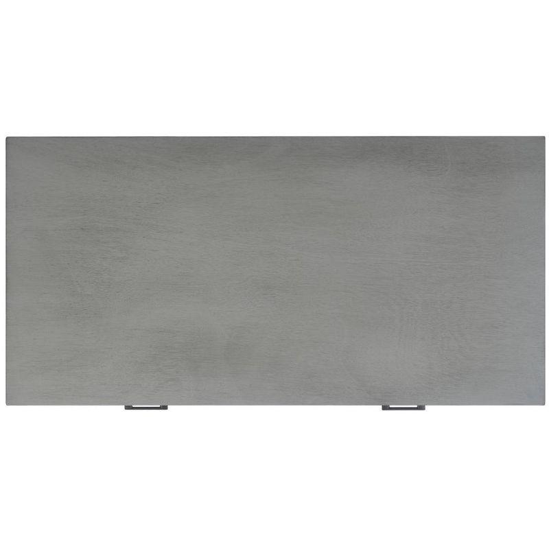 Mozart Mid-Century Coffee Table - Distressed Grey - Safavieh