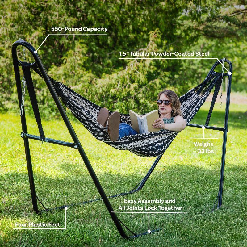 Powder-Coated Steel Multi-Use Universal Hammock Stand