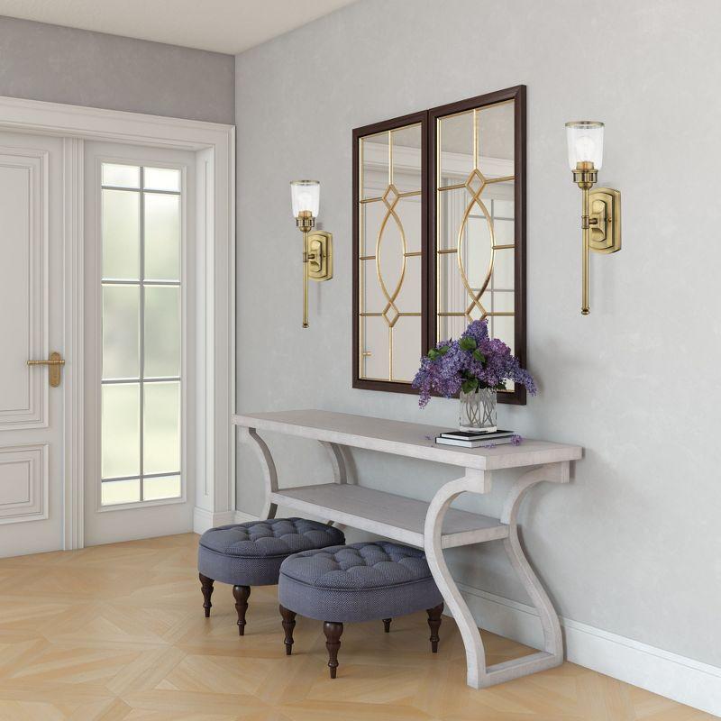 Livex Lighting Lawrenceville 1 - Light Sconce in  Antique Brass