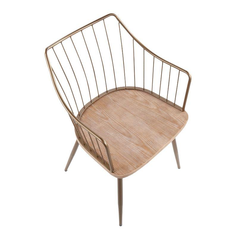 Fianna Slat Back Arm Chair