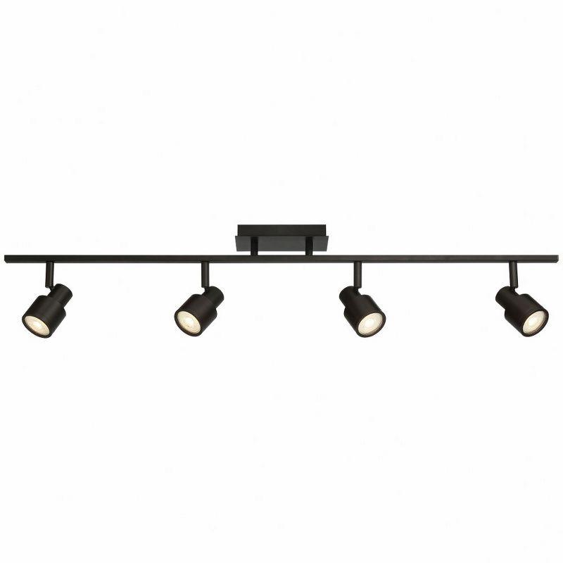 Lincoln Matte Black 35" LED Track Light