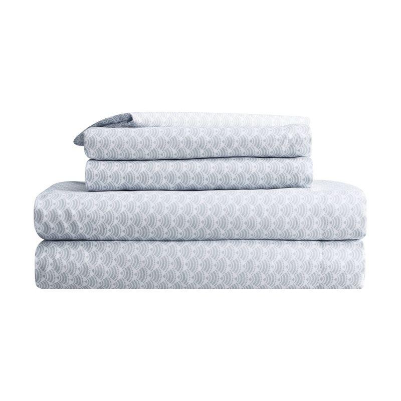 Serta Serta Simply Clean Microfiber Pleated 7 Piece Comforter Set