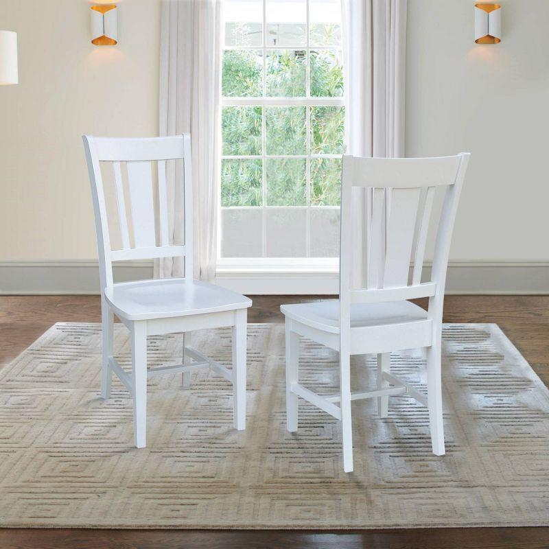 Set of 2 San Remo Splatback Chairs - International Concepts