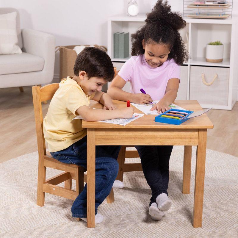 Melissa & Doug Kids Play Or Activity Table and Chair Set