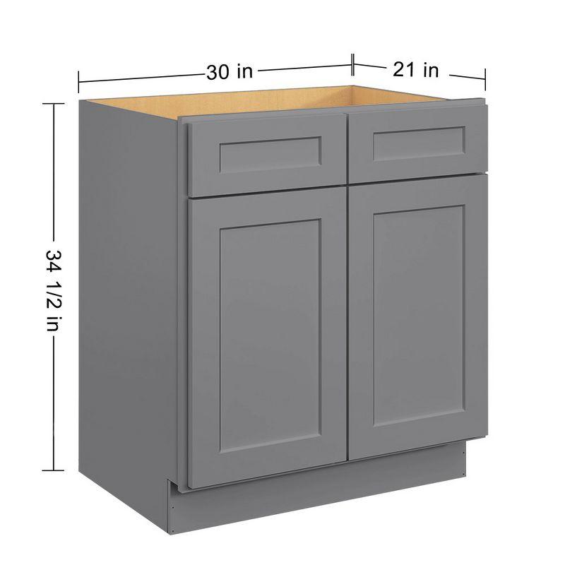 LOVMOR in Plywood Soft-Close Bath Vanity Cabinet without Top for Kitchen, Bathroom, Living Room