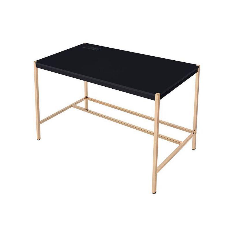 Metal Base Writing Desk