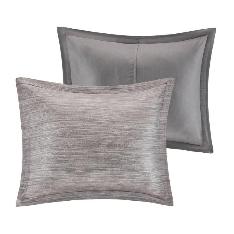 Madison Park Walter 7 Piece Printed Weave Seersucker Comforter Set