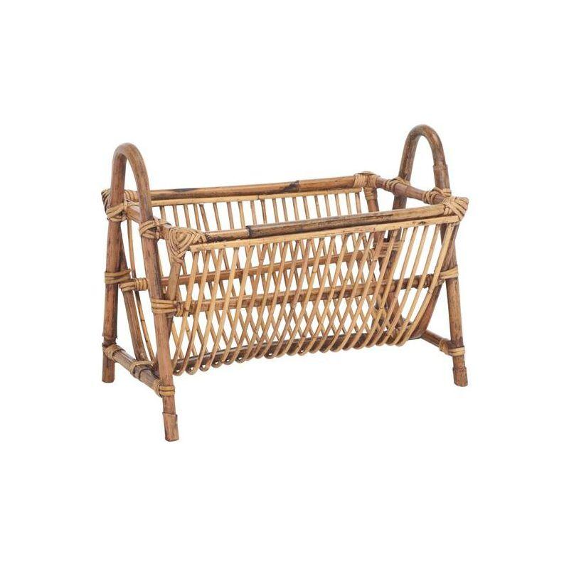 Jove Newspaper Rack - Natural - Safavieh