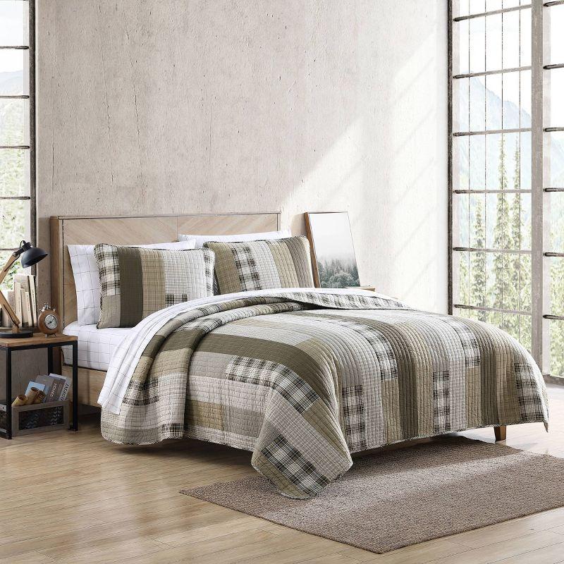 Eddie Bauer Fairview Cotton Reversible Quilt Set