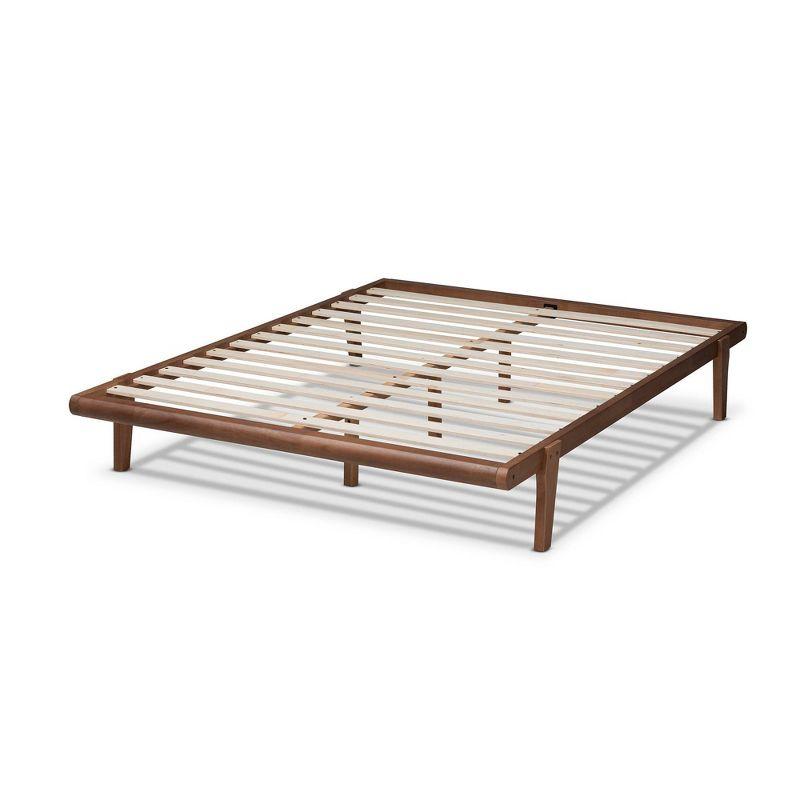 Kaia Finished Wood Platform Bed Frame - Baxton Studio