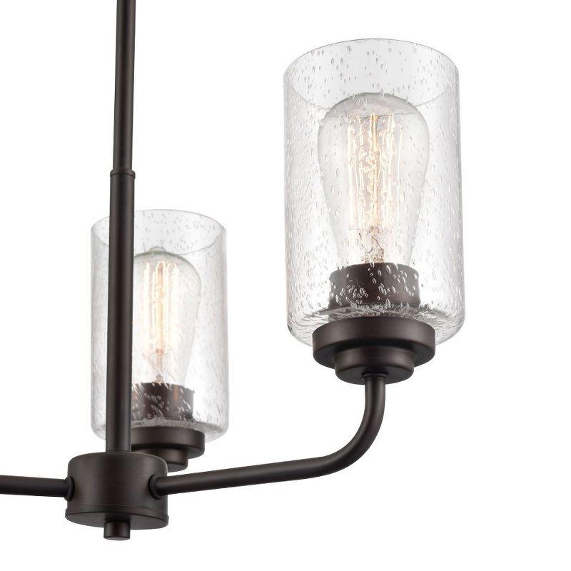 Millennium Lighting Moven 3 - Light Chandelier in  Rubbed Bronze