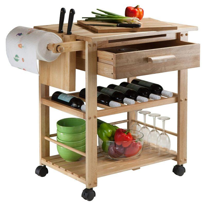 Schulenburg Wood Kitchen Cart