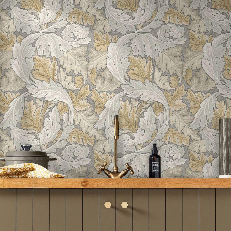 William Morris at Home Acanthus Neutral Wallpaper