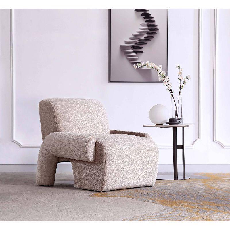 Manhattan Comfort Verandah Modern Chenille Upholstered Accent Chair