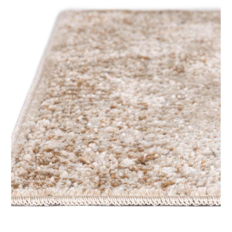 Unique Loom Chateau Collection Area Rug - Jefferson (2' 2" x 6' 7" Runner Beige/Light Brown)