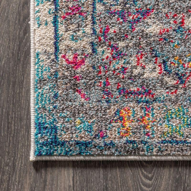 Bohemian FLAIR Boho Vintage Faded Area Rug - JONATHAN Y