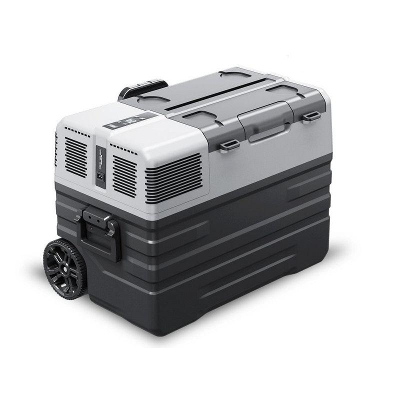 GlareWheels 42 Quarts Ice Chest with wheels in Gray