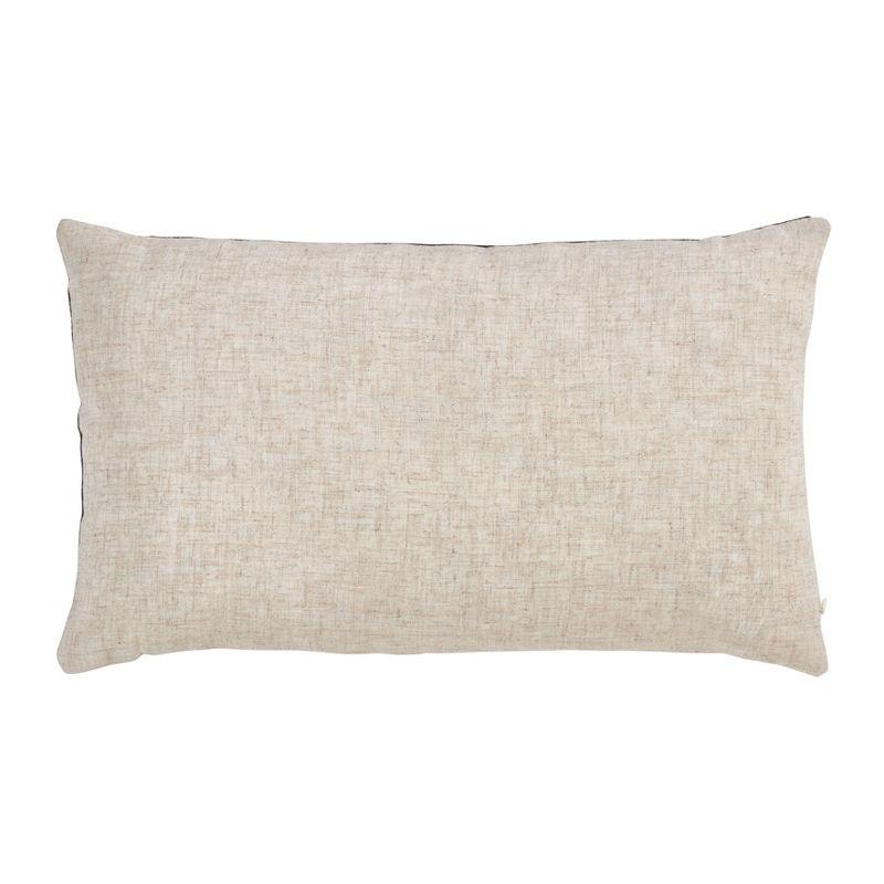 Saro Lifestyle Saro Lifestyle Geometric Velvet  Decorative Pillow Cover