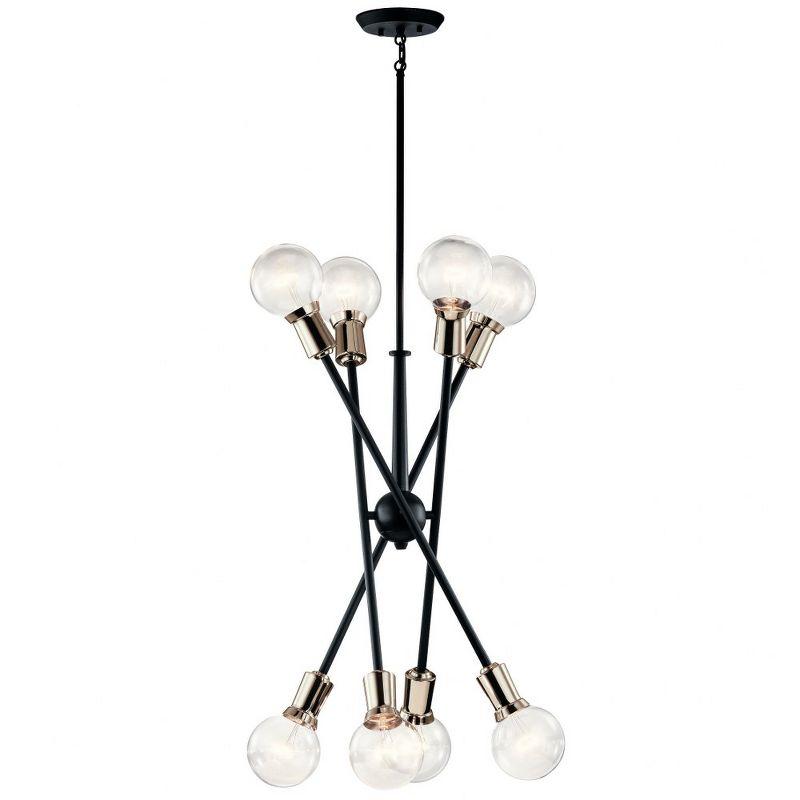 Kichler Lighting Armstrong 8 - Light Chandelier in  Black