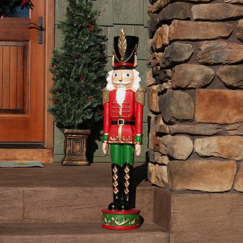 Sunnydaze Polyresin Kristoff the Nutcracker Solider Christmas Holiday Decoration