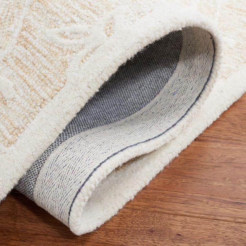 Metro MET853 Hand Tufted Indoor Accent Rug - Gold/Ivory - 3'x5' - Safavieh