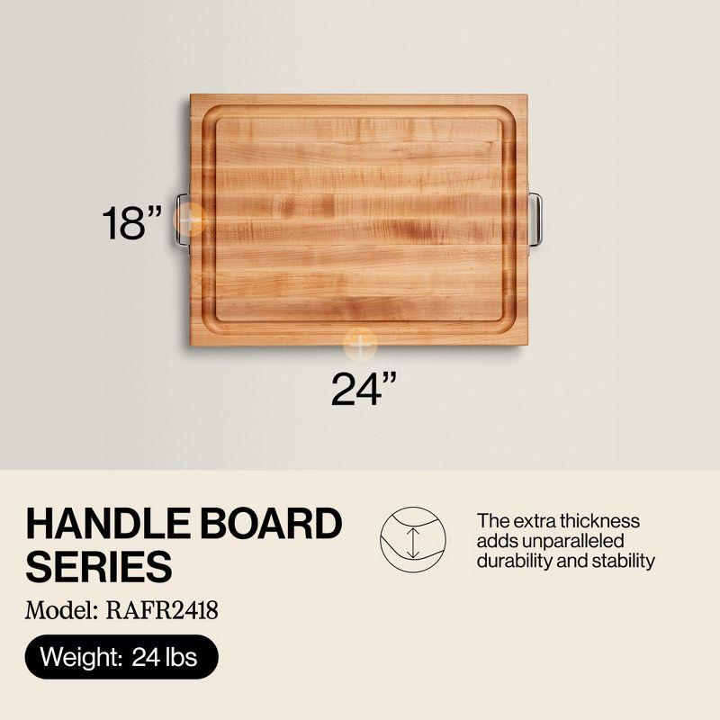 John Boos Wood Edge Grain Reversible Cutting Board
