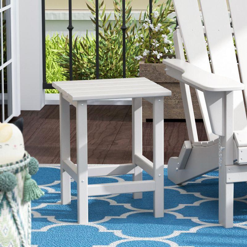 WestinTrends Outdoor HDPE Adirondack Side Table