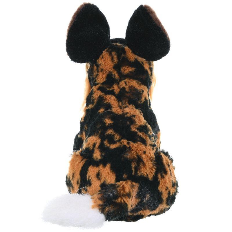 Wild Republic Cuddlekins Mini African Wild Dog Stuffed Animal, 8 Inches