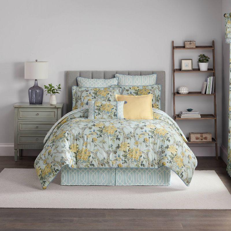 Waverly Mudan Floral Decorative Throw Pillow