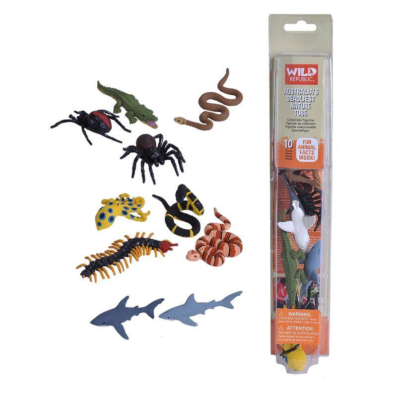 Australia's Deadliest Creatures Educational Toy Set, 10 Pieces