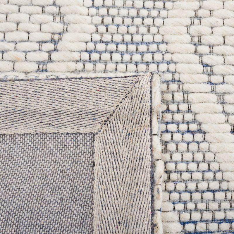 Marbella MRB326 Hand Woven Area Rug - Navy/Ivory - 8'x10' - Safavieh.