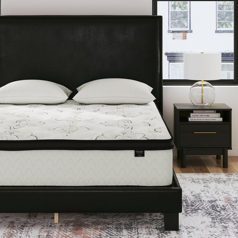 Signature Design By Ashley Chime 10 Inch Hybrid Twin Mattress In A Box White & Reviews | Wayfair