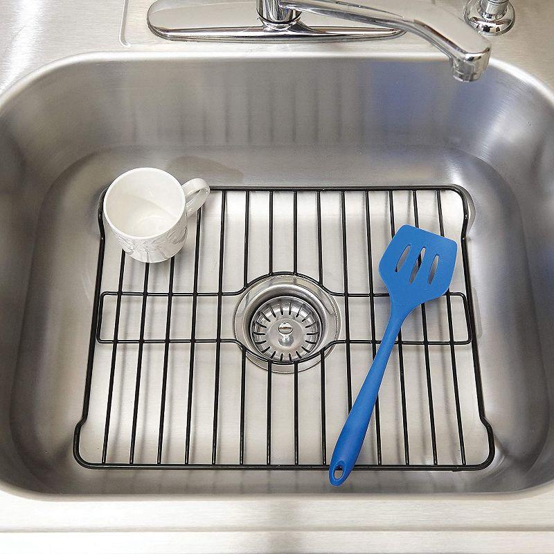 Steel Over The Sink Dish Rack