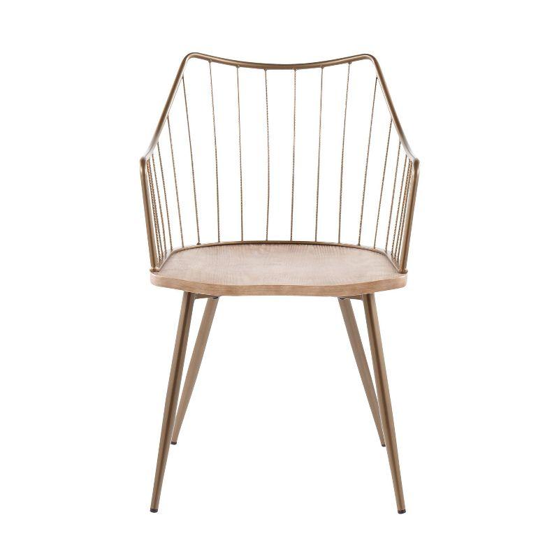 Fianna Slat Back Arm Chair