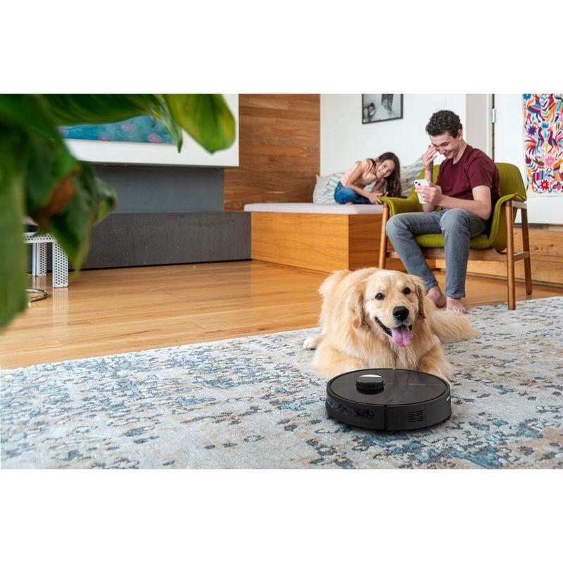 Self Empty Dustin Wi-Fi Connected Self-Emptying Robot Vacuum and Mop