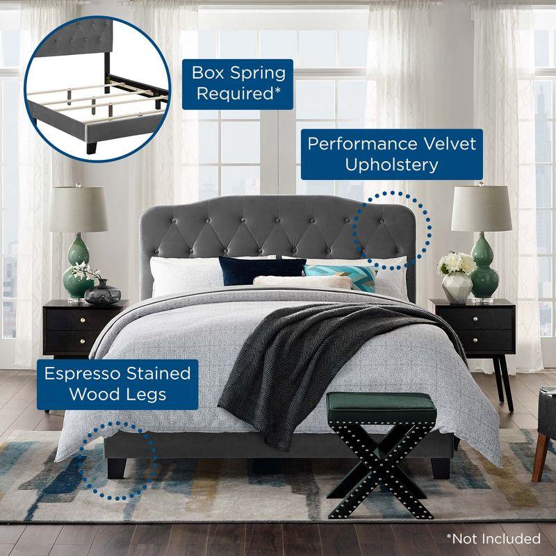 Modway Amelia Upholstered Fabric Bed by Modway