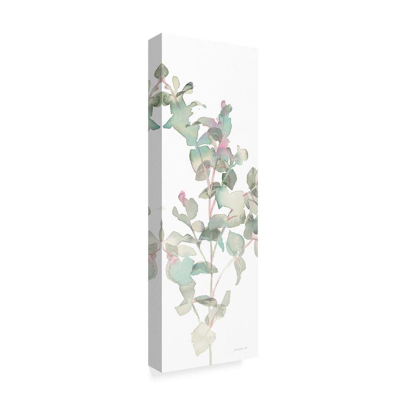 Eucalyptus Watercolor Botanical Print on Canvas