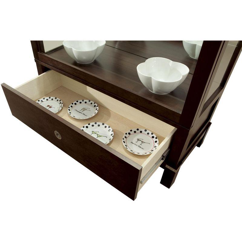 Howard Miller Williamson Curio Cabinet 680515 Espresso