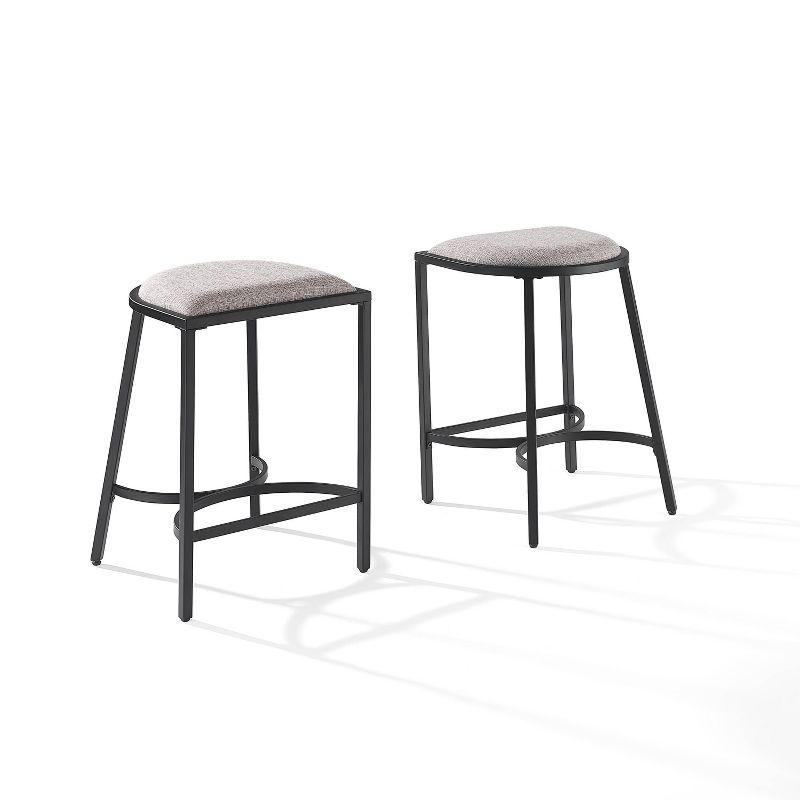 Set of 2 Ellery Counter Height Barstools - Crosley