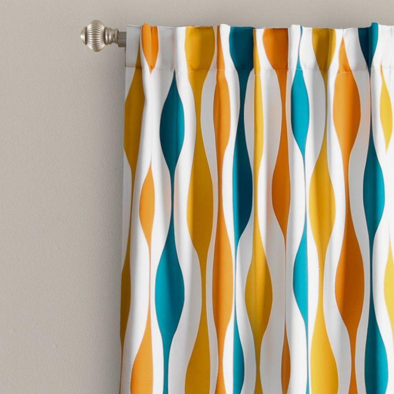 Polyester Room Darkening Curtain Pair (Set of 2)