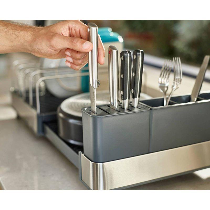 Joseph Joseph Extend Max Steel Expanding Dish Rack for Cookware