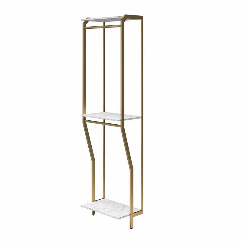 Gwenyth Closet Starter Kit with Hanging Rods