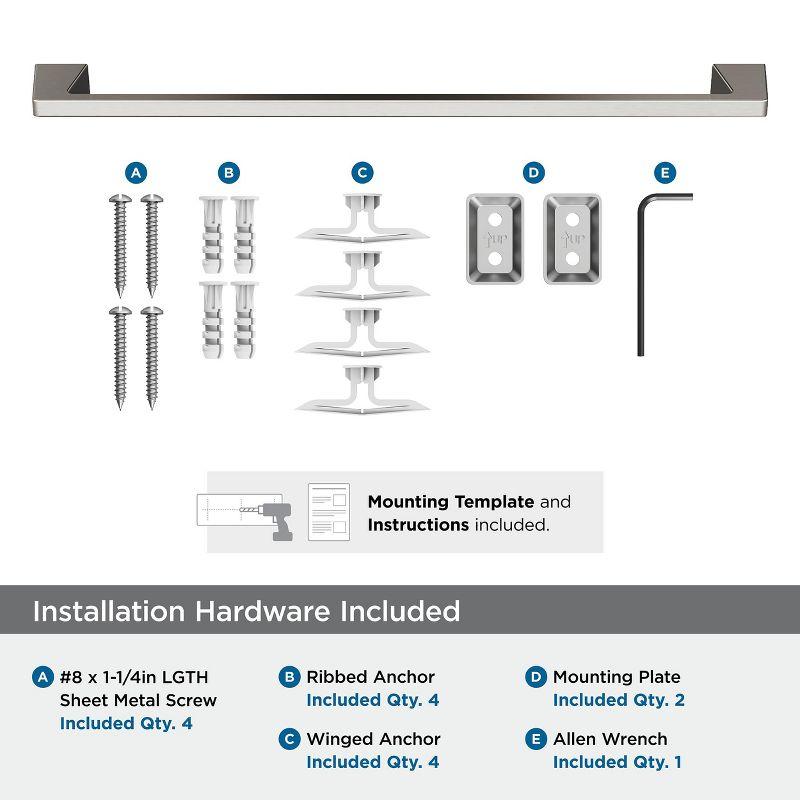 Amerock Blackrock Brushed Nickel 24 inch (610mm) Towel Bar