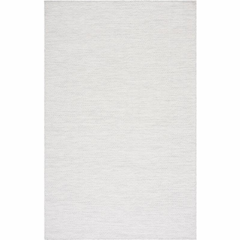 Hampton Ivory Multi 4' x 6' Reversible Wool Synthetic Rug