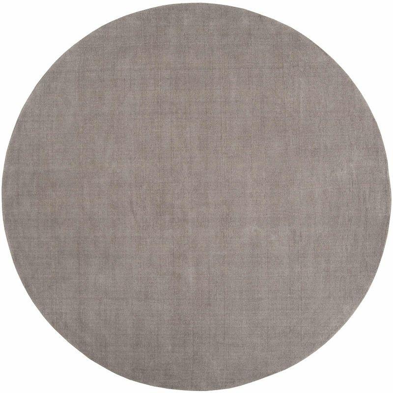 Hauteloom Brockton Solid Black Wool Rug