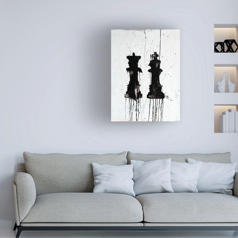 Trademark Fine Art Modern & Contemporary " Chess Pieces V " by Kent Youngstrom