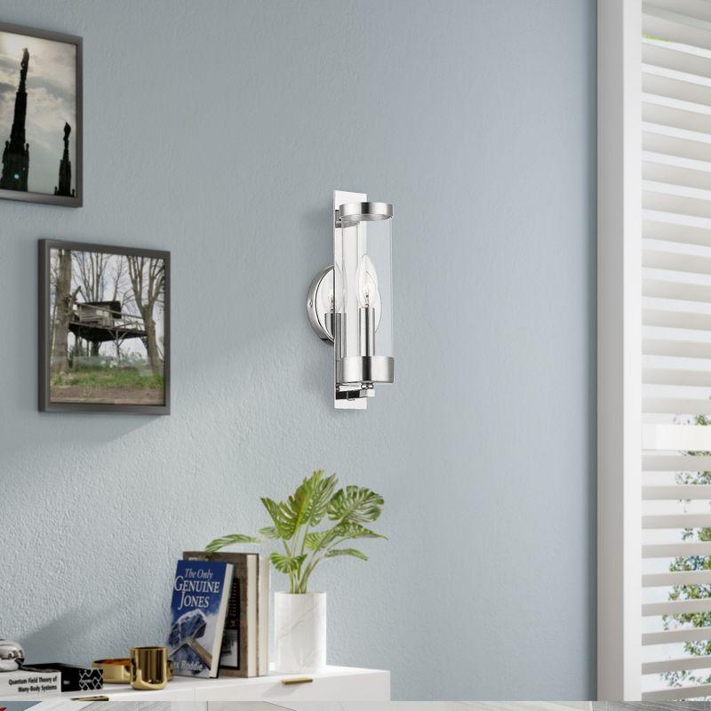 Livex Lighting Castleton 1 - Light Sconce in  Polished Chrome